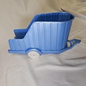 Vintage Blue Horse Trailer‎